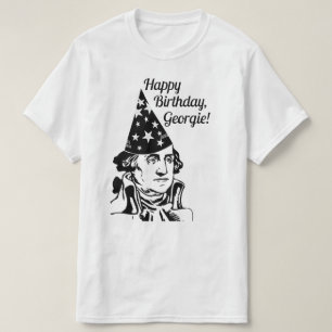George Washingtons Geburtstag T-Shirt