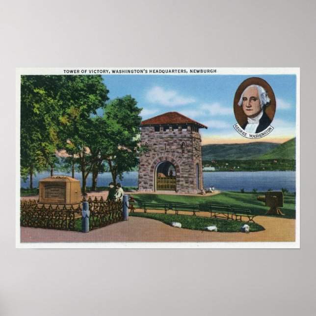 George Washington's HQ, Tower of Victory Scene Poster (Vorne)