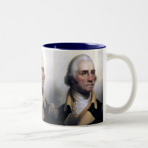 George- WashingtonTassen Zweifarbige Tasse