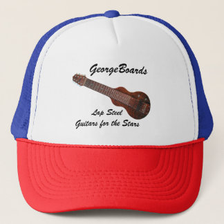 GeorgeBoards Lap Steel Guitar Baseball Hat Truckerkappe