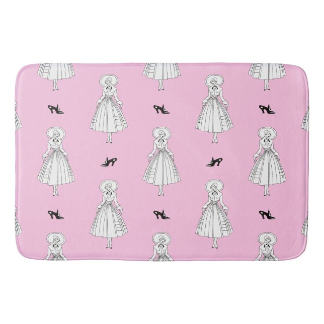 Georges Barbier 1920er Fashion Illustration Badematte (Vorderseite)