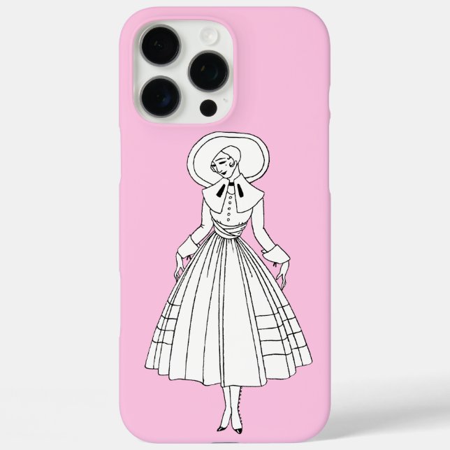Georges Barbier 1920er Fashion Illustration Case-Mate iPhone Hülle (Rückseite)
