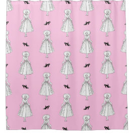 Georges Barbier 1920er Fashion Illustration Duschvorhang