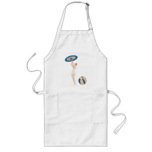 Georges Barbier Au Lido 1924 Fashion Illustration Lange Schürze