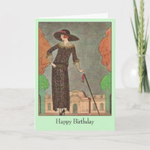 Georges Barbier Modeillustration 1922 Geburtstag