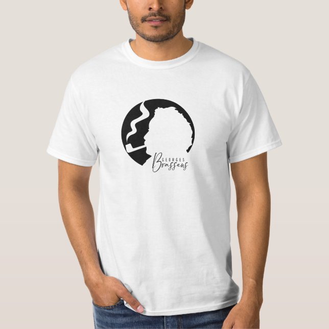 Georges Brassens - Tribute T-Shirt (Vorderseite)