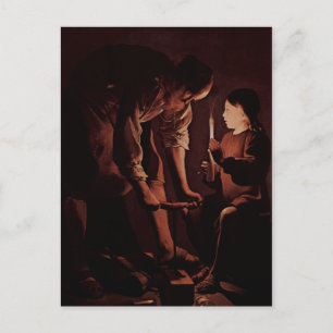 Georges de La Tour Art Postkarte