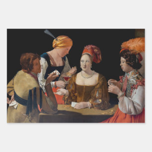 Georges de la Tour - Cheat with Ace of Diamonds Geschenkpapier Set