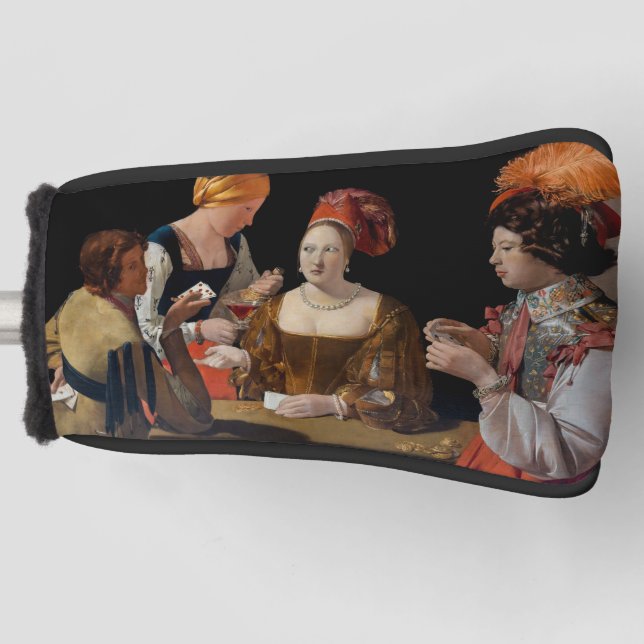 Georges de la Tour - Cheat with Ace of Diamonds Golf Headcover (Vorderseite)