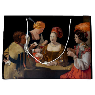 Georges de la Tour - Cheat with Ace of Diamonds Große Geschenktüte