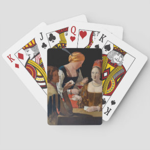 Georges de la Tour - Cheat with Ace of Diamonds Spielkarten