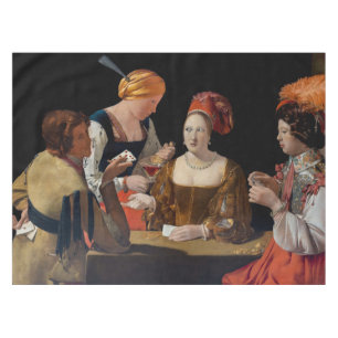 Georges de la Tour - Cheat with Ace of Diamonds Tischdecke