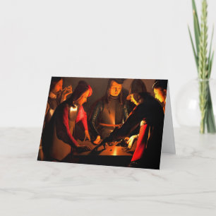 Georges de la Tour - The Dices Players Karte