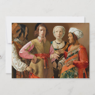 Georges de la Tour - The Fortune Teller Dankeskarte