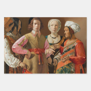 Georges de la Tour - The Fortune Teller Geschenkpapier Set
