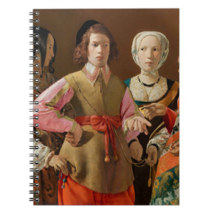 Georges de la Tour - The Fortune Teller Notizblock