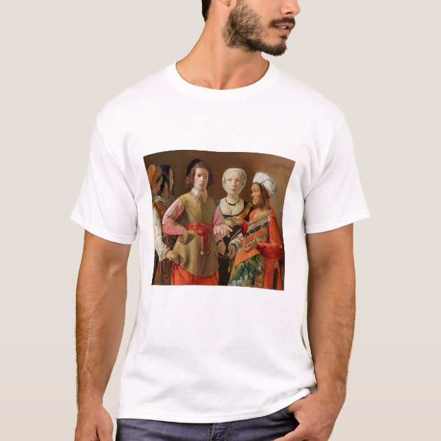 Georges de la Tour - The Fortune Teller T-Shirt (Vorderseite)