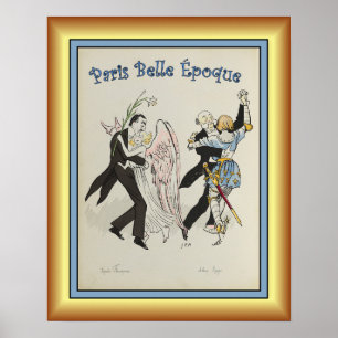 Georges Goursat ~ Paris Belle Époque ~1913 ~ Poster