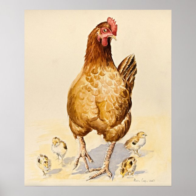 George's Hen und ihre Chicks 2007 Poster (Vorne)