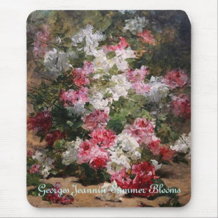 Georges Jeannin Sommerblumen Mousepad