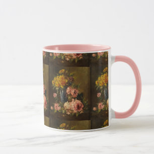 Georges Jeannin Vintage Blume Still Life Tasse