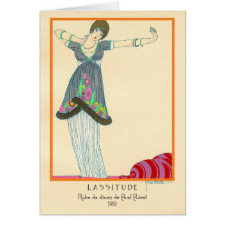 Georges Lepape Vintag Art Deco Fashion Lassitude