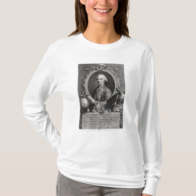 Georges-Louis Leclerc Comte de Buffon T-Shirt (Vorderseite)
