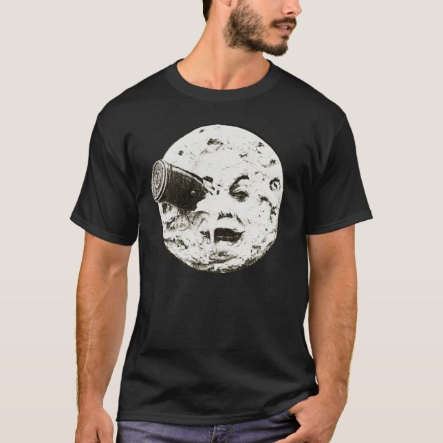 Georges Melies eine Reise zum Mond T - SHIRT-Film T-Shirt (Vorderseite)