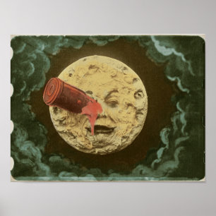 Georges Méliès – Le Voyage dans la lune – 19 Poster
