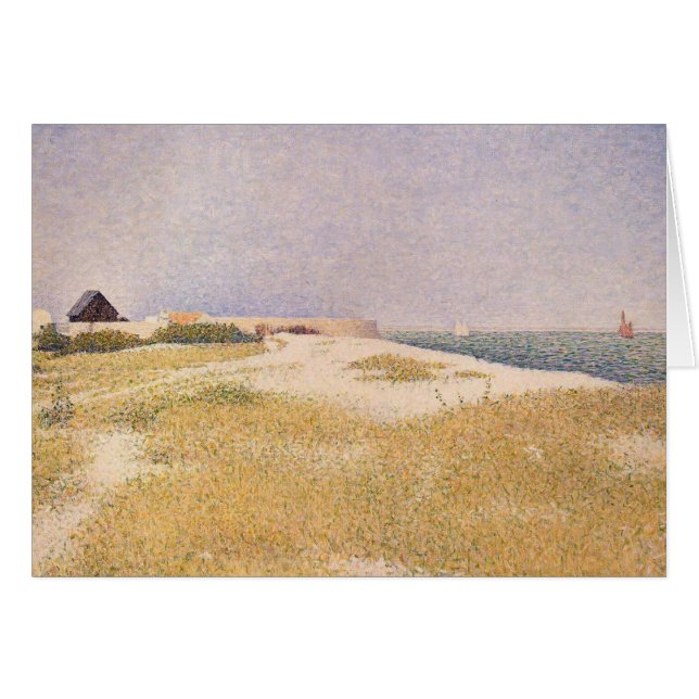 Georges Pierre Seurat | Aussicht auf Fort Samson,  (Vorderseite (Horizontal))