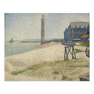 Georges Pierre Seurat   der Leuchtturm bei Poster