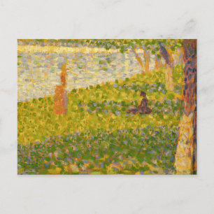 Georges Pierre Seurat Frauen am Ufer, s Postkarte