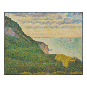 Georges Pierre Seurat   Seascape in Port-en-Bessin Poster