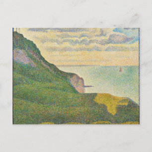 Georges Pierre Seurat   Seascape in Port-en-Bessin Postkarte