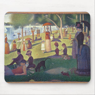 Georges Pierre Seurat   Sonntagnachmittag am i Mousepad