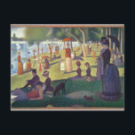 Georges Pierre Seurat | Sonntagnachmittag auf dem  Postkarte<br><div class="desc">Sonntagnachmittag auf der Insel La Grande Jatte,  1884-86 | von Georges Pierre Seurat | Art Location: The Art Institute of Chicago,  IL,  USA | Französische Künstler | Image Collection number: BAL693</div>