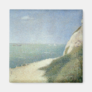 Georges Pierre Seurat Strand bei Bas Butin, Honf Magnet