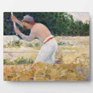 Georges Pierre Seurat The Stone Breaker, c.1882 Fotoplatte