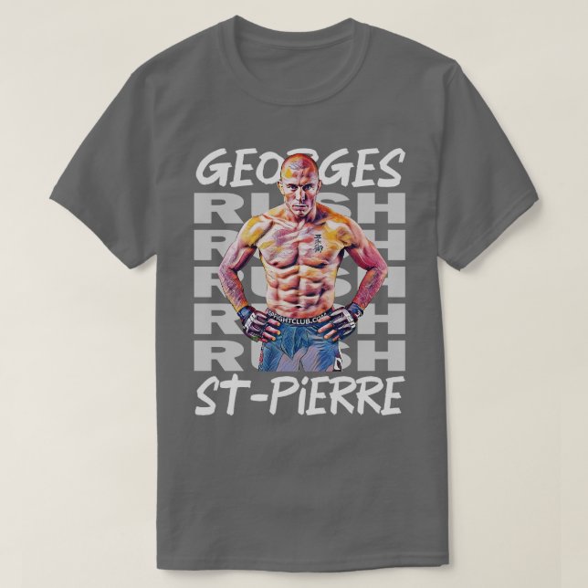 Georges Rush St Pierre 2 T-Shirt (Design vorne)