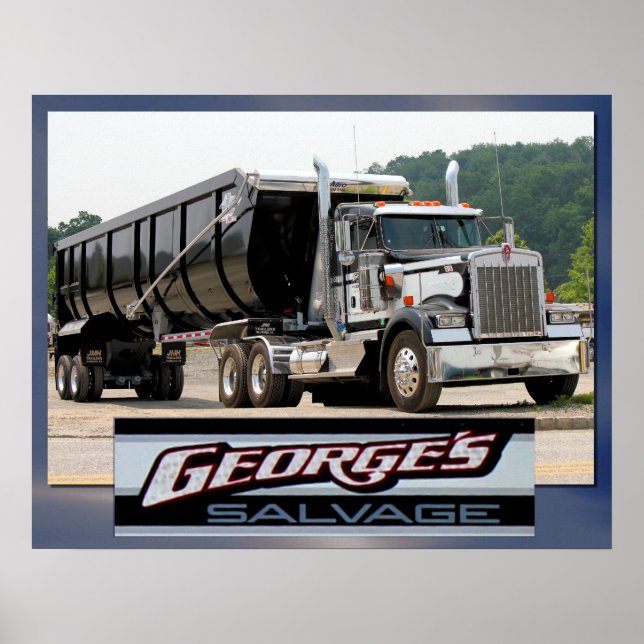George's Salvage Truck Poster (Vorne)