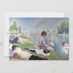 Georges Seurat - Bathers at Asnieres Einladung