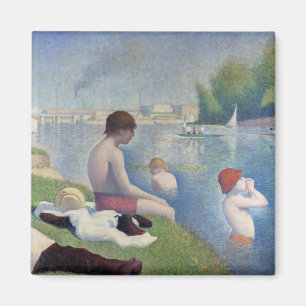 Georges Seurat - Bathers at Asnieres Magnet