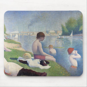 Georges Seurat - Bathers at Asnieres Mousepad