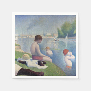 Georges Seurat - Bathers at Asnieres Serviette