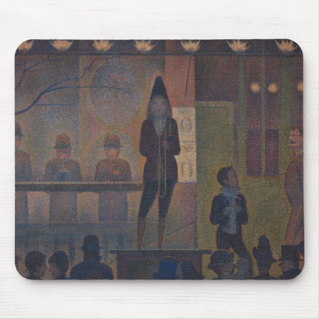 Georges Seurat - Circus Sideshow Mousepad (Vorne)