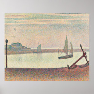Georges Seurat - Der Kanal bei Gravelines Poster