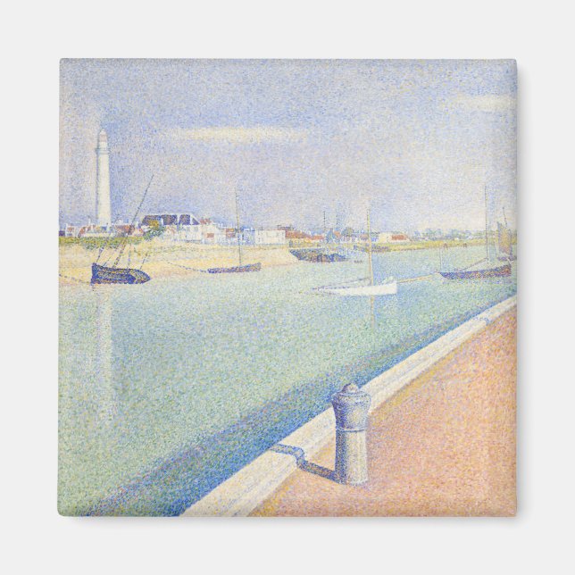 Georges Seurat - Der Kanal der Gravelines Magnet (Vorne)