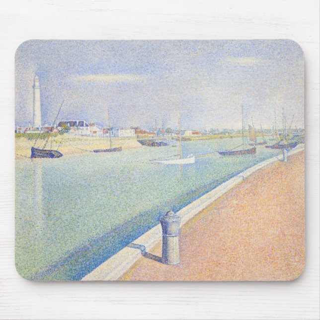 Georges Seurat - Der Kanal der Gravelines Mousepad (Vorne)