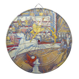 Georges Seurat - Der Zirkus Dartscheibe