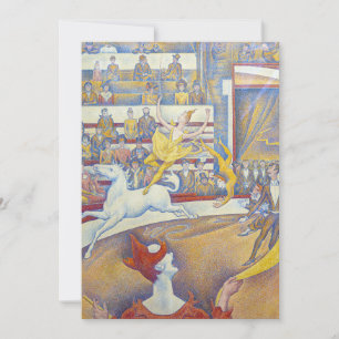 Georges Seurat - Der Zirkus Einladung